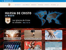 Tablet Screenshot of idcmadrid.org